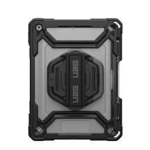 UAG Plasma HS Kickstand – Schutzhülle mit Apple Pencil-Halterung, Handauflage und Ständer für iPad 10,9" 10. Generation / 11" (A16) (Eis/Schwarz)