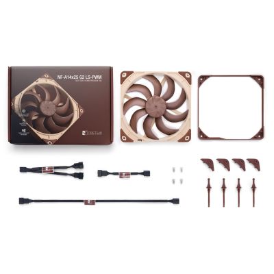 3. Noctua NF-A14x25 G2 LS-PWM Lüfter – 140 mm