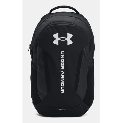 Under Armour UA Hustle 6.0 Rucksack, Wanderrucksack, Schwarz, Polyester