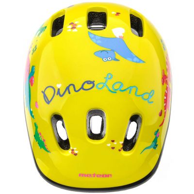6. Meteor KS06 Dino Fahrradhelm Größe XS 44-48 cm Jr 24838