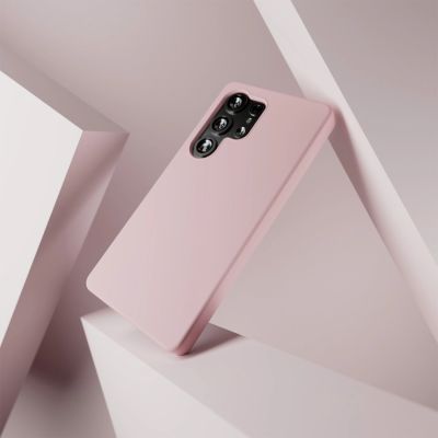 11. Puro Icon Silikonhülle für Samsung Galaxy S25 Ultra – rosa