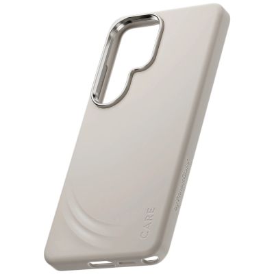 2. CARE by PanzerGlass Flow Vanilla Qi Hülle für Samsung Galaxy S26 Ultra - Beige