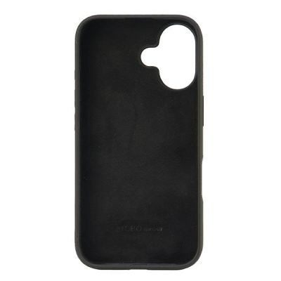 6. Audi Silikonhülle iPhone 16 6,1" schwarz/schwarz Hardcase AU-LSRIP16-Q3/D1-BK