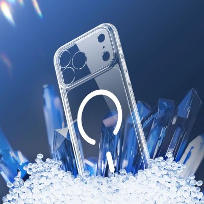 8. Dux Ducis Clin Mag Case für iPhone 18 Pro / 17 Pro, kompatibel mit MagSafe – Transparent