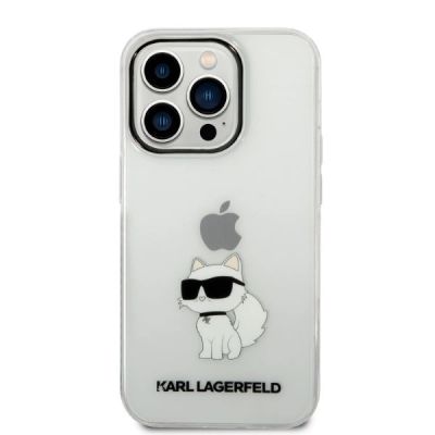 3. Karl Lagerfeld KLHCP14XHNCHTCT iPhone 14 Pro Max 6,7" transparente Hardcase Ikonik Choupette