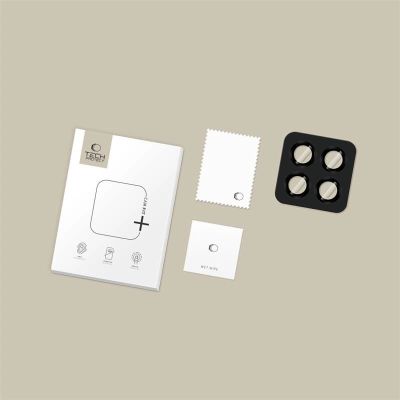 7. Tech-Protect Camring Fit+ Kameraschutzhülle für Xiaomi Redmi Note 15 Pro 5G / 15 Pro+ - Schwarz