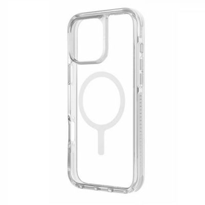 5. Uniq Combat iPhone 16 Pro 6,3" Hülle Magclick Charging weiß/lume weiß