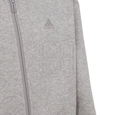 3. Adidas Fleece Full-Zip Hoody Jr IC5008