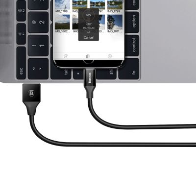 4. Baseus Yiven USB-A - Micro-USB-Kabel 1,5 m - Schwarz