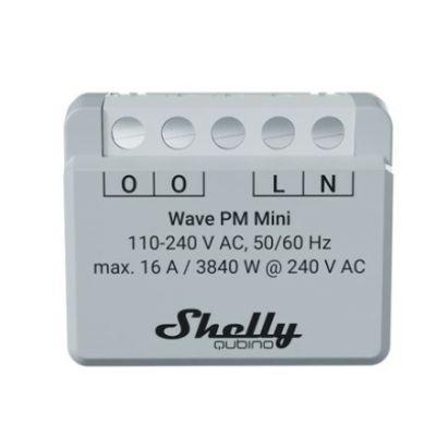 Intelligenter Z-Wave-Energieverbrauchsmessregler Shelly Wave PM Mini