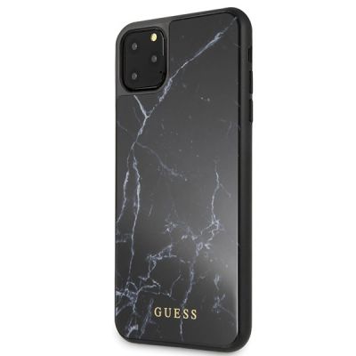 2. Guess Marmor-Hülle für iPhone 11 Pro Max – Schwarz