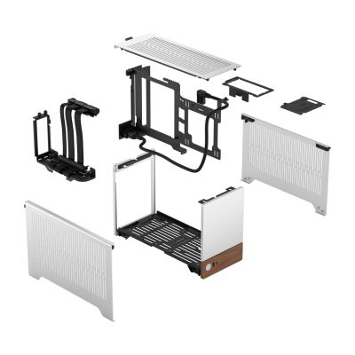 10. Fractal Design Terra Small Form Factor (SFF) Silber