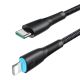 7. Joyroom Starry Series SA32-CL3 30 W USB-C/ Lightning -Kabel 1 m – schwarz