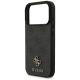 6. Guess 4G Small Classic Logo MagSafe Hülle für iPhone 18 Pro / 17 Pro - Schwarz