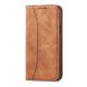 9. Magnet Fancy Case Case für iPhone 13 Pro Max Tasche Brieftasche Kartenhalter Braun