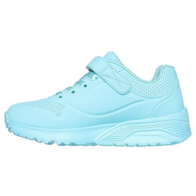 4. Skechers UNO LITE Kinder Sportschuhe Casual Sneakers Blau (310451L-TURQ)
