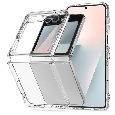 Tech-Protect FlexAir Hybrid Case für Samsung Galaxy Z Flip 6 / 7 FE - Transparent