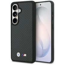 BMW M Kevlar Logo MagSafe Hülle für Samsung Galaxy S26 - Schwarz