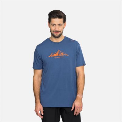 3. Herren-T-Shirt VIKING Lenta Bamboo Light Man, marineblau
