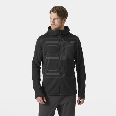 10. Helly Hansen Versalite Fleecejacke mit Kapuze M 49547 990