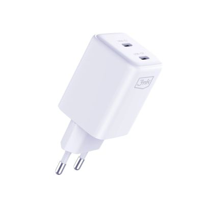 4. 3mk Hyper Charger PD 45W QC4+ PPS 2C Schnelllade-Netzteil 2.0 – Weiß