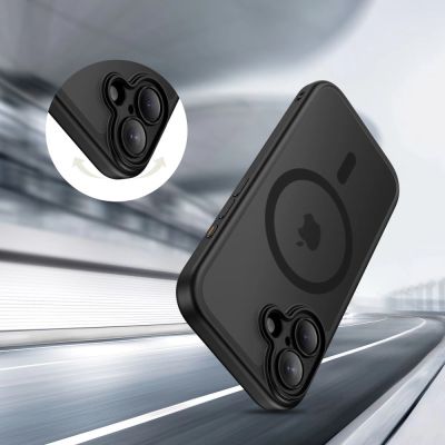 5. Tech-Protect Magpeak Magsafe CC Hülle für iPhone 17 - Mattschwarz