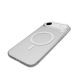 4. Puro Lite Mag TPU+PC Hülle kompatibel mit MagSafe für iPhone 17 Air - Transparent mit weißem Ring