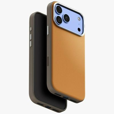 Uniq Lyden DS Magclick Ladehülle für iPhone 18 Pro Max / 17 Pro Max – Hellorange