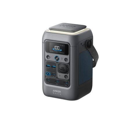 3. Anker Solix C300X DC 288Wh 300W Tragbares Powerstation-Set + PS60 60W Solarpanel
