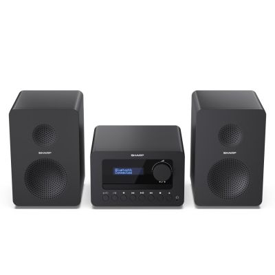 7. Sharp TOKYO DAB+ HiFi Mikro-System 40W Schwarz Heim-Audio-Mikro-System