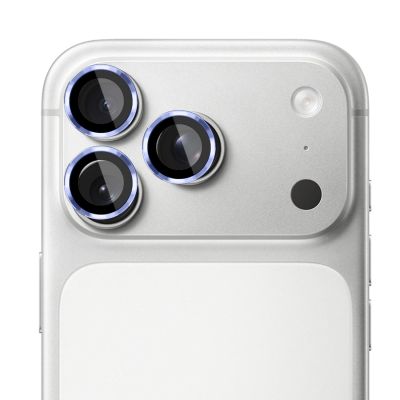 2. 3MK Lens Protection Pro Schwarzes gehärtetes Glas für iPhone 18 Pro / 18 Pro Max – Hellblau