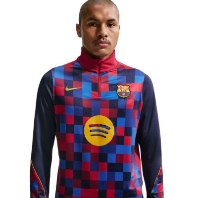 3. Nike FC Barcelona Strike Heimtrikot für Herren, Blau und Rot, IQ1301 621