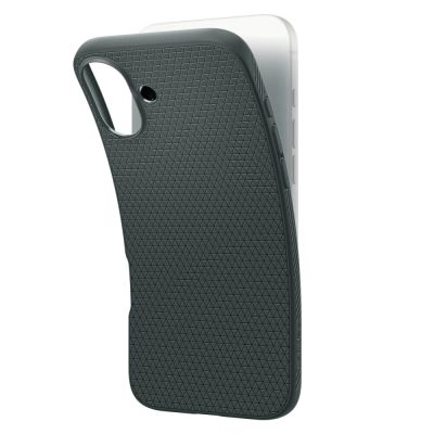 6. Spigen Liquid Air Hülle für iPhone 16 – Grün