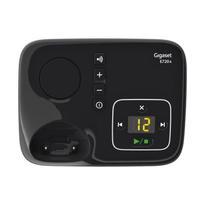 6. Gigaset E720A Analog/DECT-Telefon mit Anrufername und -ID, Schwarz