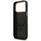 7. Guess Peony Hot Stamp MagSafe Case für iPhone 17 Pro Max - Schwarz