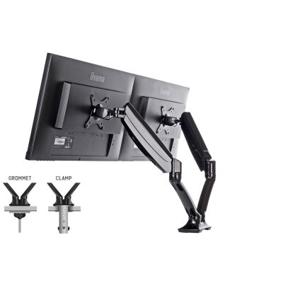 5. Iiyama DS3002C-B1 Tischhalterung – Schreibtischhalterung (verstellbarer Arm)