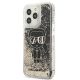 2. Karl Lagerfeld Liquid Glitter Gatsby Case für iPhone 13 Pro / iPhone 13 - Schwarz