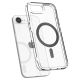 6. Spigen Ultra Hybrid MagSafe Hülle für iPhone 16e / 17e Carbonfaser – Transparent