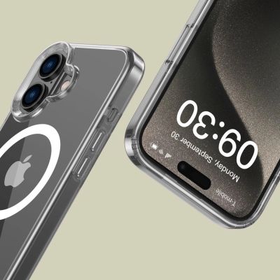 3. Tech-Protect FlexAir Hybrid MagSafe Hülle für iPhone 16 – transparent