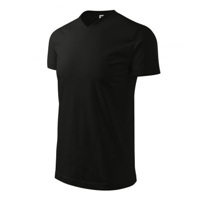 Mafini Heavy V-Ausschnitt T-Shirt M MLI-11101 schwarz