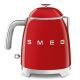 13. SMEG Wasserkocher (KLF05RDEU) Mini 0,8L rot