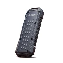 Orico OXS2C3-G2 M.2 NVMe/SATA SSD USB-C 3.2 Taktischer verstärkter Disk-Caddy - Grau