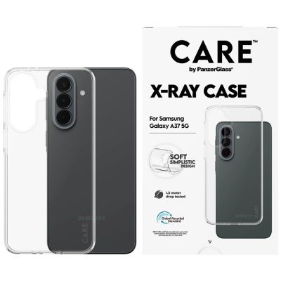 2. CARE by PanzerGlass Fashion X-Ray Hülle für Samsung Galaxy A37 - Transparent