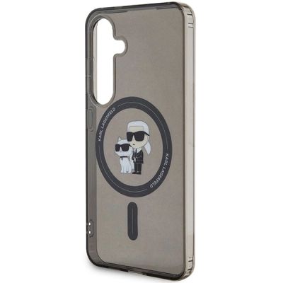 6. Karl Lagerfeld IML Karl&Choupette MagSafe Hülle für Samsung Galaxy S24 – schwarz