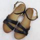 3. Schwarze Damensandalen S.Barski KV51-022