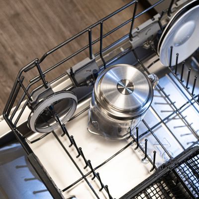 8. Rommelsbacher MS 625 Milchaufschäumer/Milchwärmer, automatischer Milchaufschäumer/Milchwärmer, Schwarz, Edelstahl