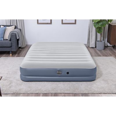 7. Bestway 6716T Luftmatratze Doppelmatratze Blau, Grau