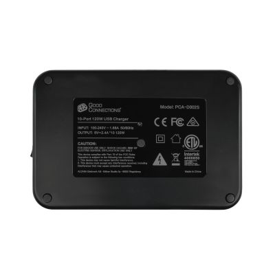 4. Alcasa PCA-D002S Universelles Handy-Ladegerät Schwarz AC Intern