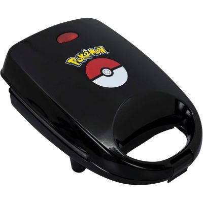 8. Uncanny Brands Pokémon Pokéball-Toaster Schwarz, Rot, Weiß
