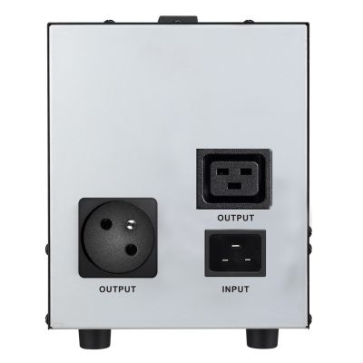 3. PowerWalker AVR 3000 SIV FR Spannungsregler, 1 x Netzsteckdose 110–280 V, Schwarz
